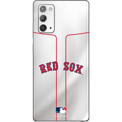MLB Boston Red Sox Home Jersey Galaxy Note20 5G Skin